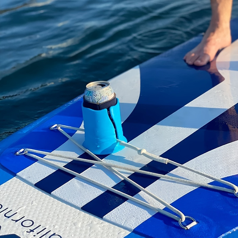

Portable Surfboard Water Bottle Holder, Beverage Silicone Stand, Lightweight Beach Accessory