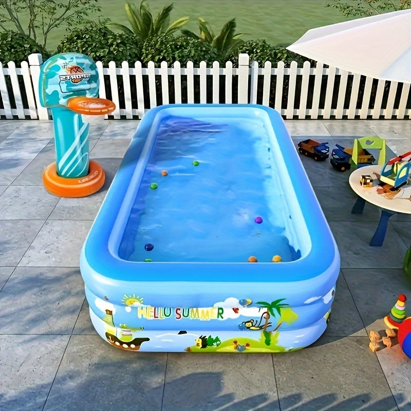 Inflatable Swimming Pool Large adult indoor family baby swimming pool  fishing pool