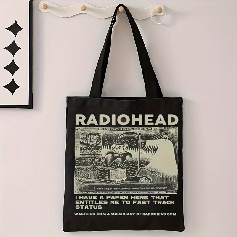

Graphic Tote Bag: Large , Shoulder, Reusable, Fashionable, Printed For And Use