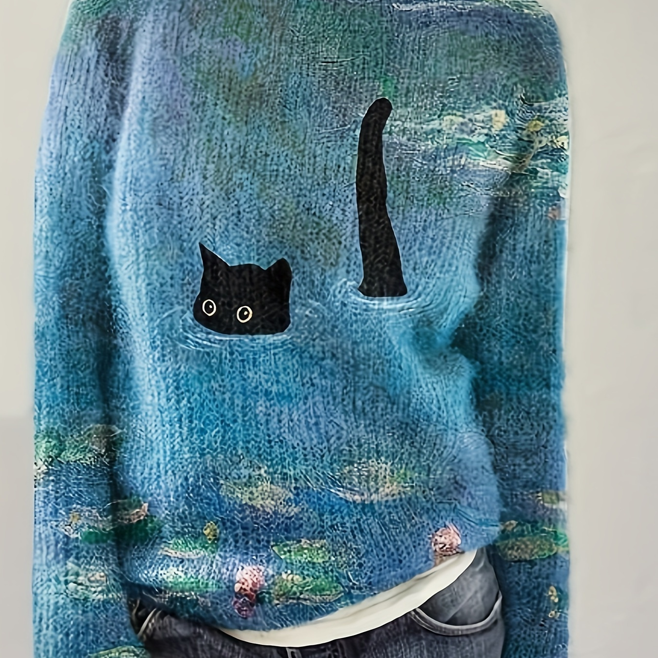

Neck Sweater For Women - Casual, Lightweight, Full-body Pullover For Fall & Winter