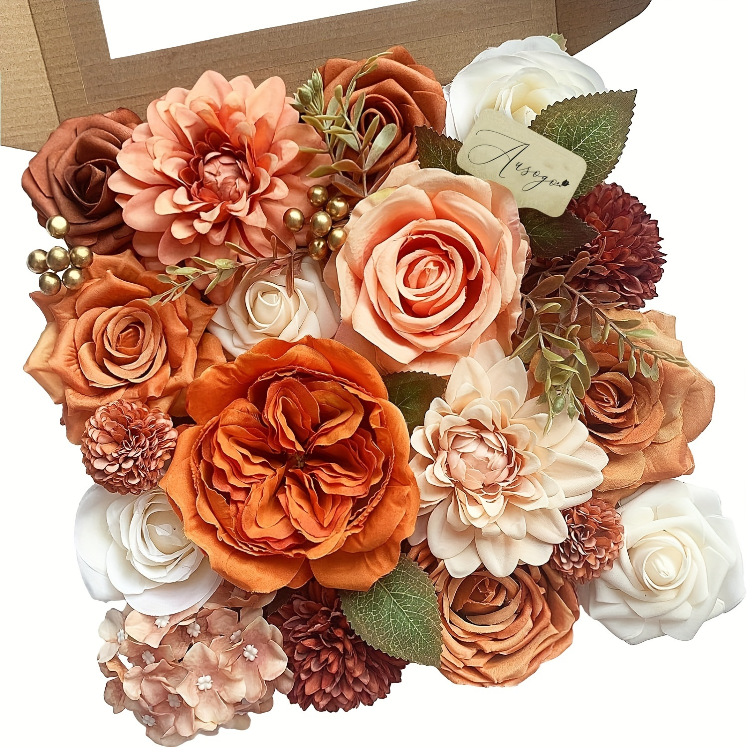 

Winter & Fall Artificial Roses Bouquet For Wedding And Engagement, Plastic Floral Arrangement, Tabletop Decor For Home, Parties, And Cake Decoration, Ideal For Day, Christmas, Valentine's Day