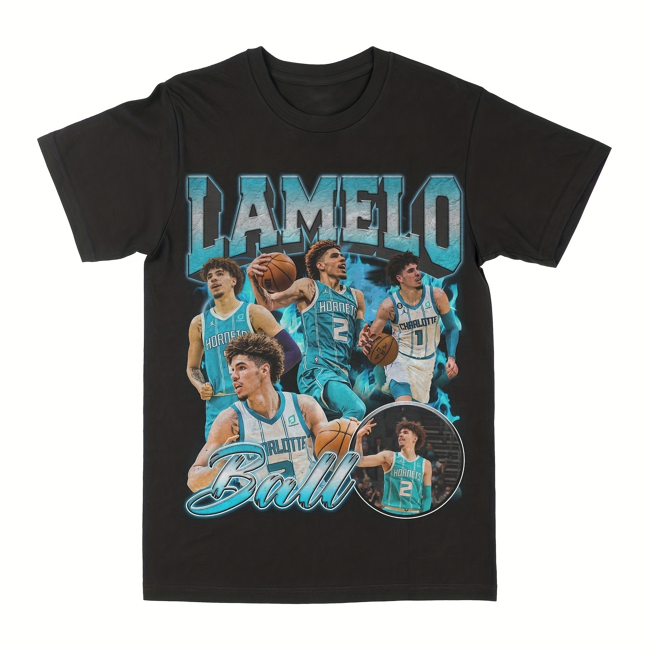 

Graphic T-shirts Valentine's Daylamelo Ball Graphic Tee Comfortable Cotton Men's Round Neck Short Sleeves T-shirt 220g