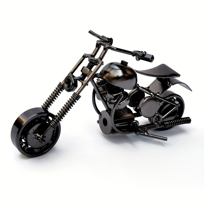  JYKFJ motocicleta modelo metal decorativo manualidades motor  estatuilla moto miniaturas para decoración del hogar oficina accesorios de  escritorio : Deportes y Actividades al Aire Libre