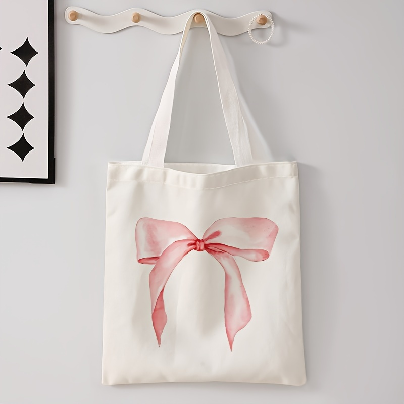 

Festive Tote Bag - 40cm/15.74inch X 33cm/12.99inch - Random Print - Reusable Shopping Bag - Made Of Polyester