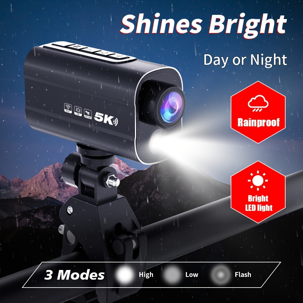 Comprar Cámara corporal 360 grados lente giratoria 1080P HD Anti vibración  Body Cam con clip trasero 1800mAh Batería Visión nocturna para viajes  Entrega a pie