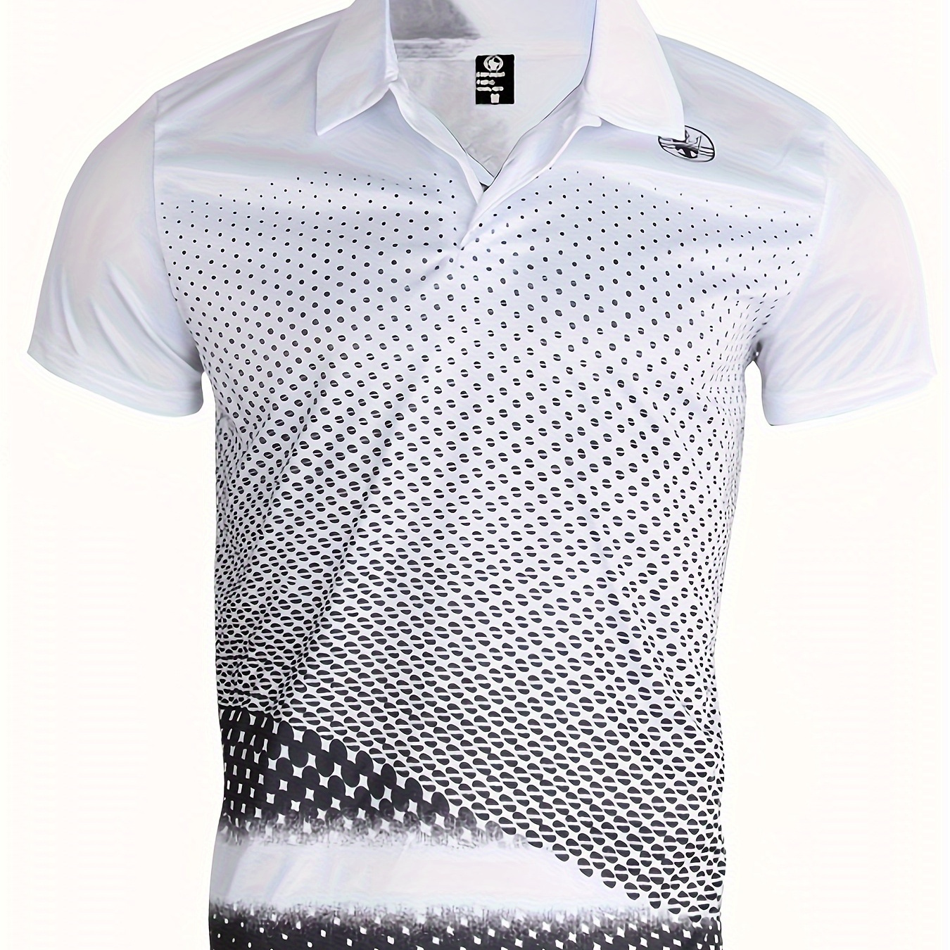 

Breathable Regular Fit Golf Shirt, Men's Casual V-neck T-shirt Short Sleeve Top For Summer, Men's Clothing