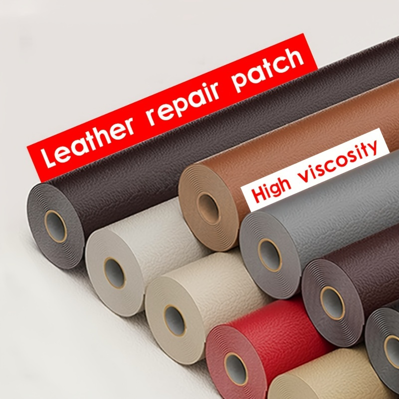 

Large Self-adhesive Leather Repair Patch 23.62x53.94 Inches - Perfect For Sofa, Seat, And Motorcycle Cushion Restoration