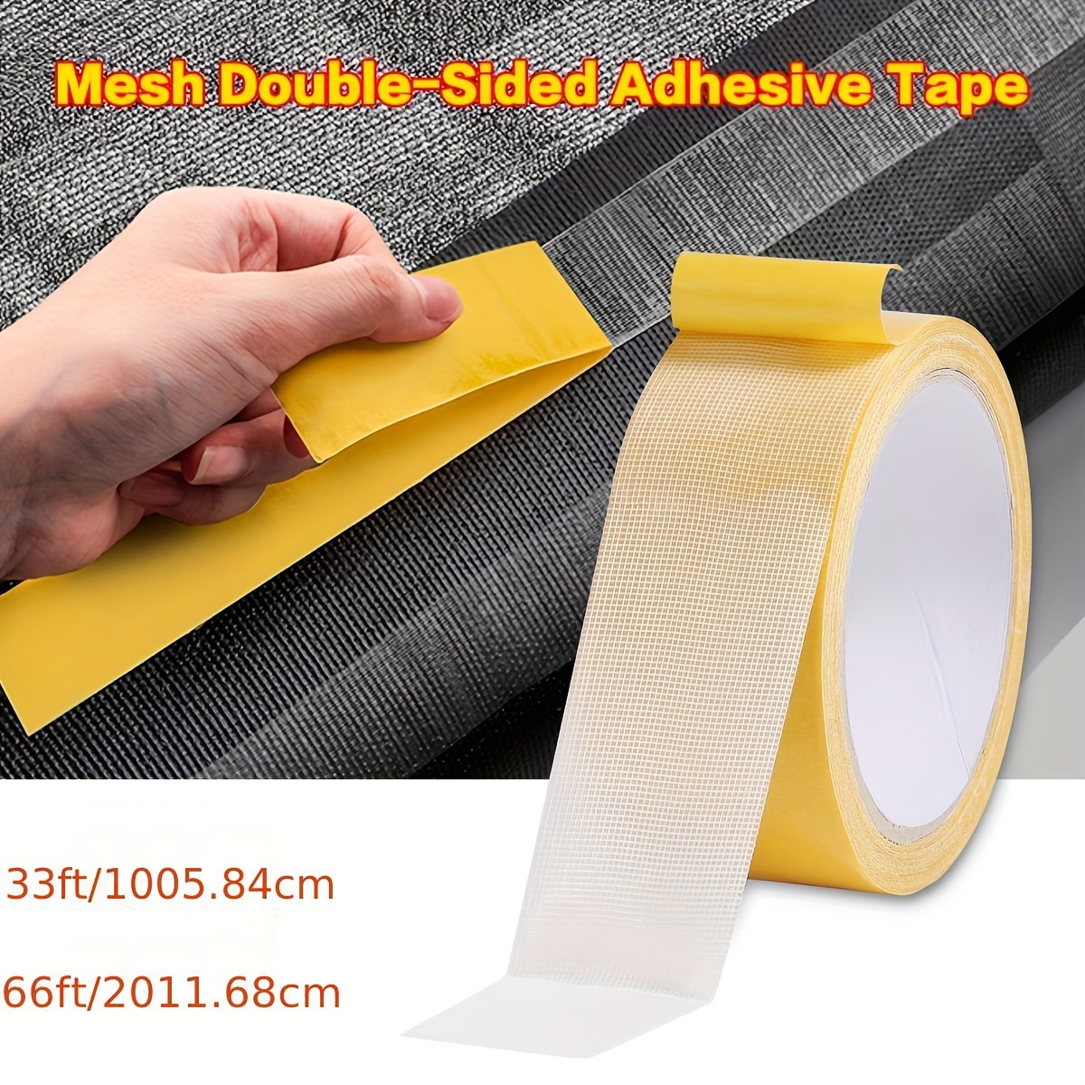 1/2/3/5metres Width Double Sided Tape: Heavy Duty Adhesive - Temu