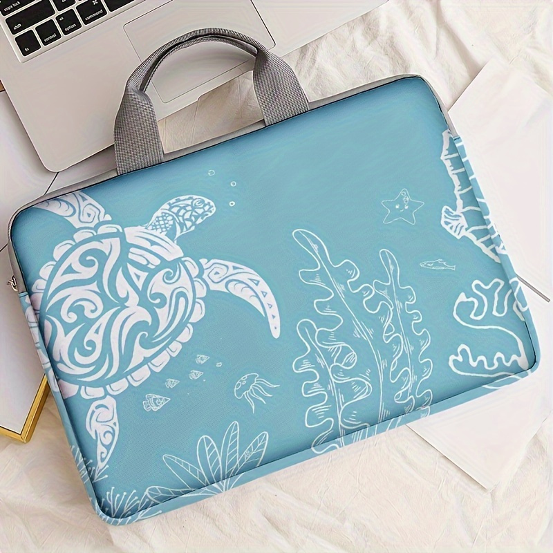 

1pc Laptop Sleeve Pattern Of , Commuting Laptop Bag For , Zippered Computer Bag