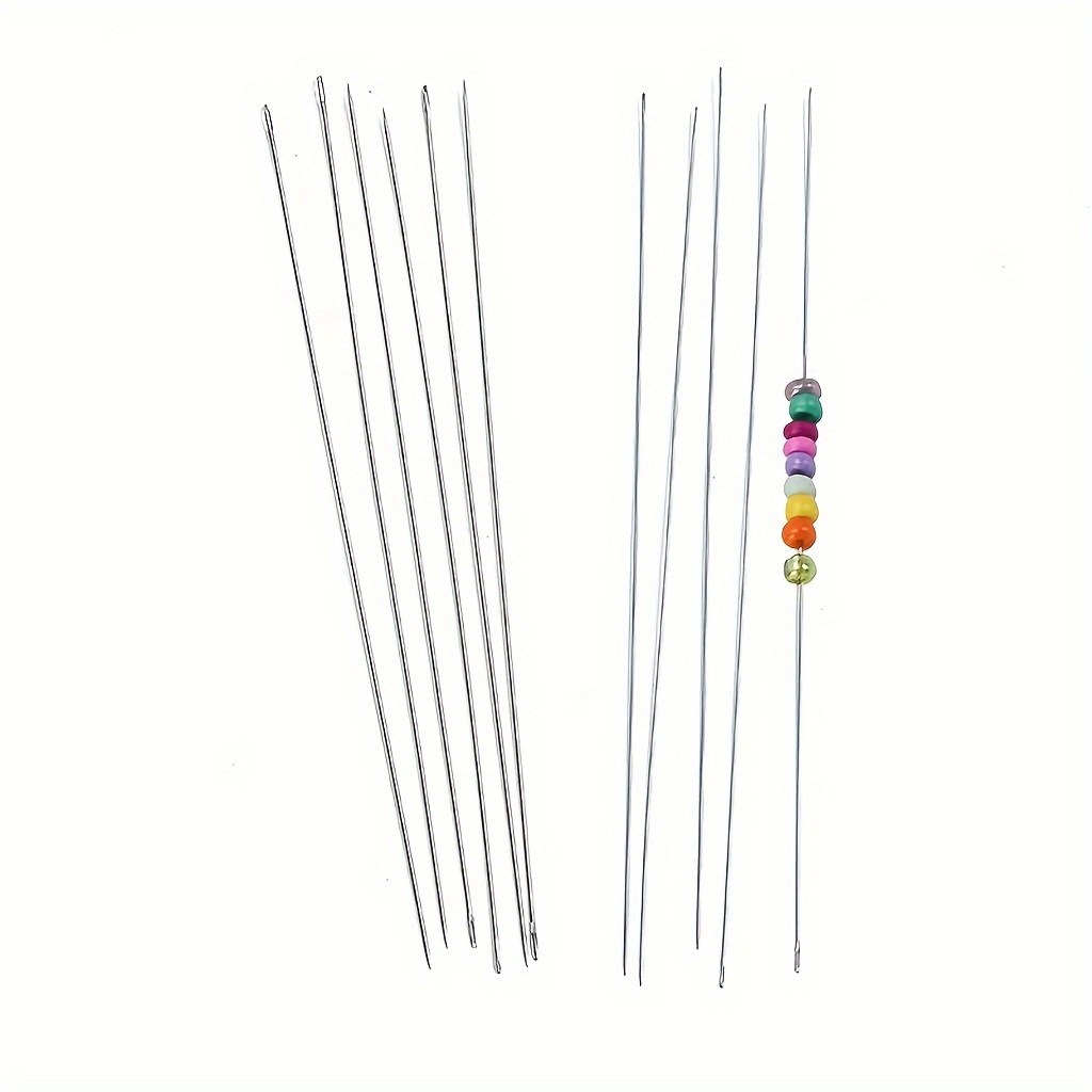 

50 Pcs/pack Extra-fine Beaded Needles Handmade Diy Necklace Bracelet Jewelry Threading Knitting Tool Threading Needle Handmade
