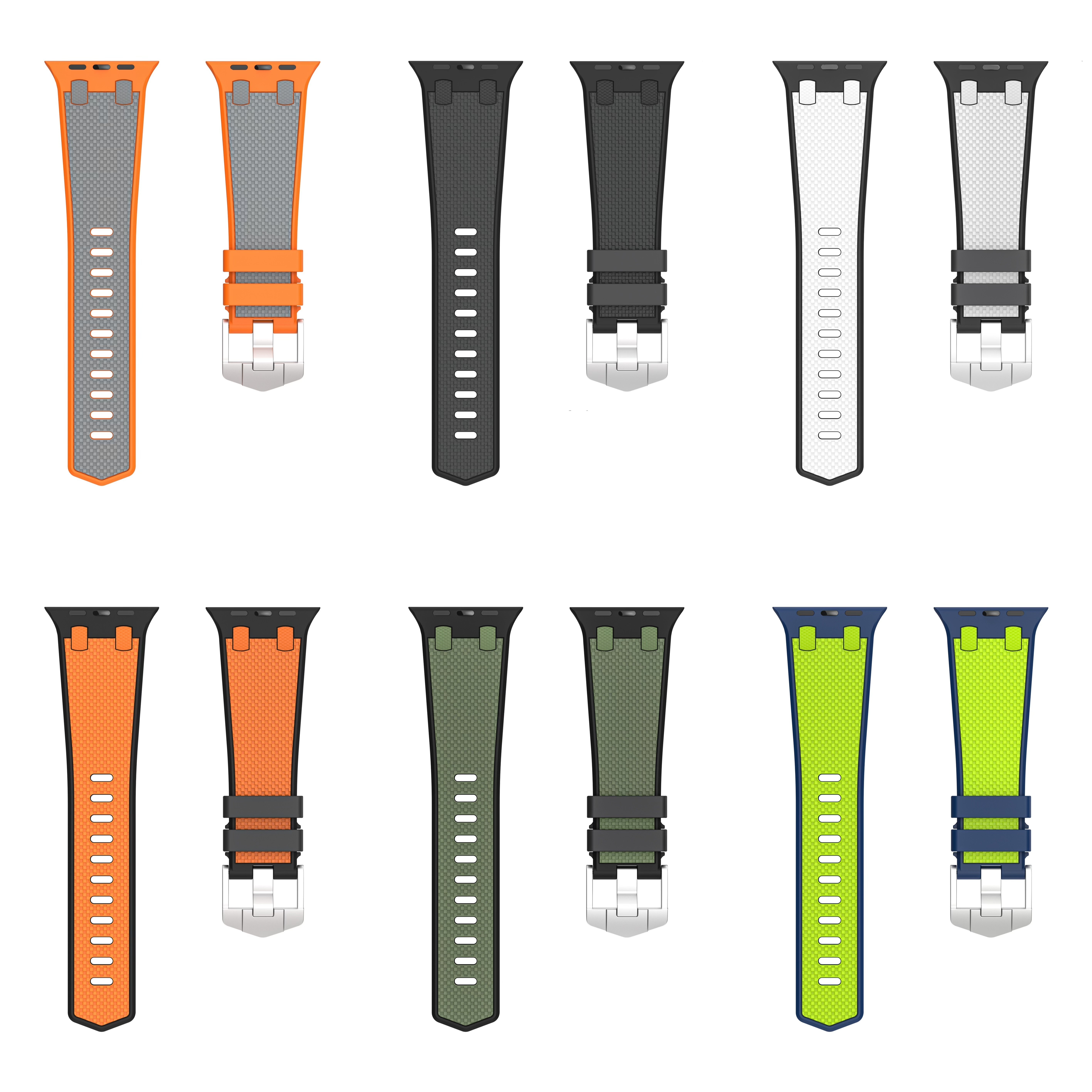 

Waterproof Silicone Sports Band For Watch 38mm-49mm: Comfortable, Adjustable, And Compatible /se2 & Series 9/8/7/6/5/4 Ultra 2