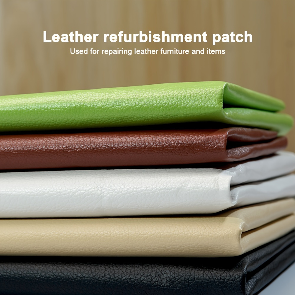 

Self-adhesive Faux Leather Repair Patch For Sofa, Chair, Car Seat - Refurbishment Fabric For - 200cm X 60cm