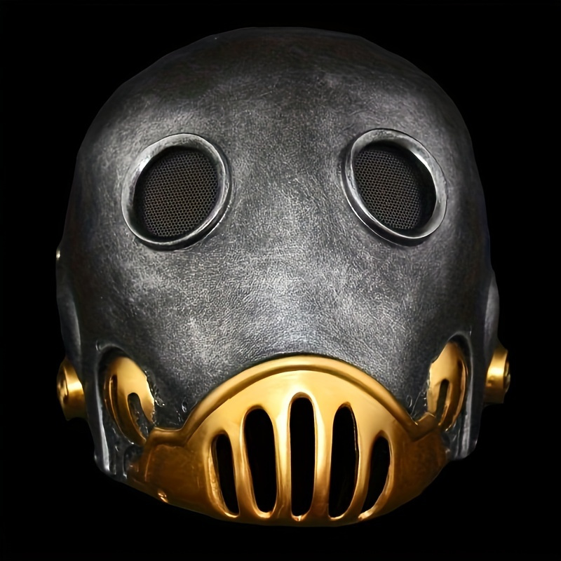 

Double 11 Frp Protective Clockwork Man Cos Dress Up Collector's Edition Resin Mask