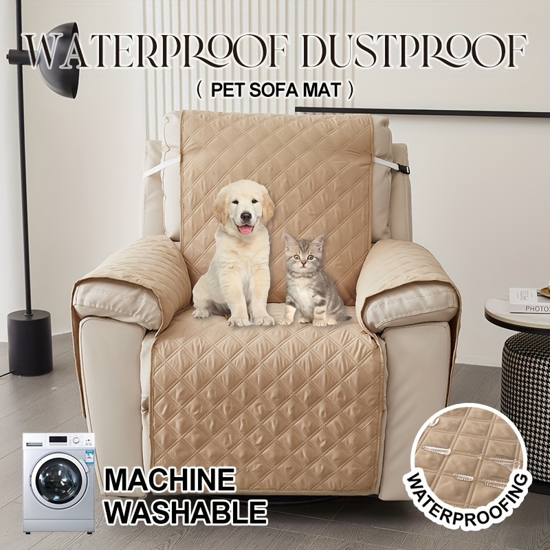 Jacquard Recliner Chair Slipcover Protector For Temu