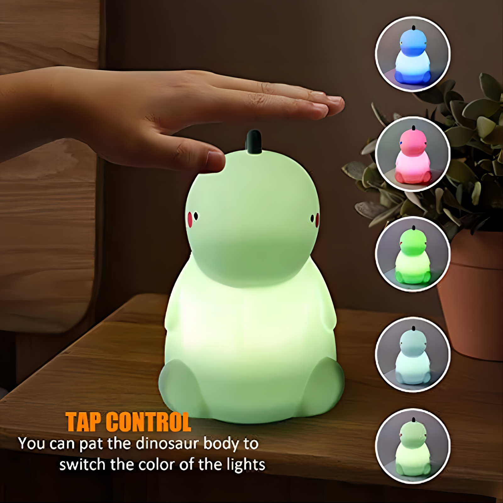 Colour changing deals dinosaur light