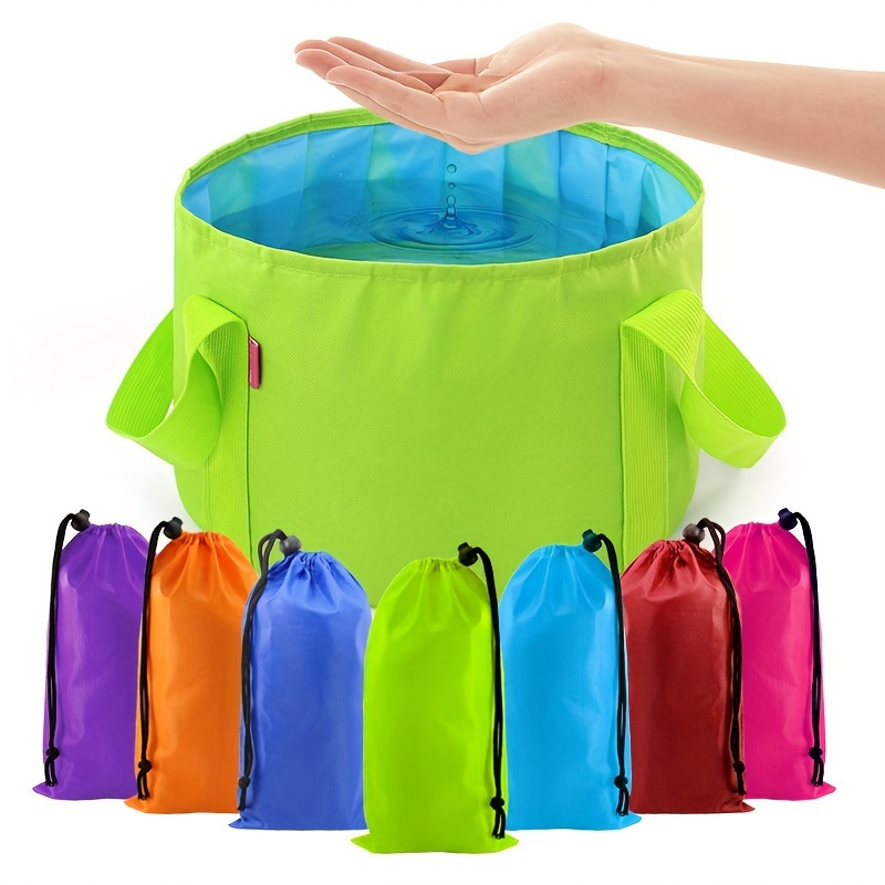 

Portable Foldable Foot Washing Basin, Multifunctional Bucket For Camping Hiking Travelling Fishing