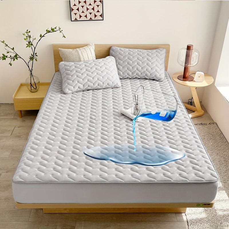 Mattress Protector High Quality Microfiber Zippered - Temu