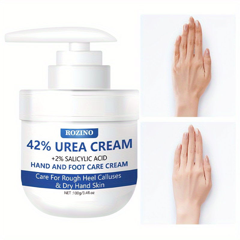 

100g 42% Urea Cream+2% Salicylic Hand & Foot Care Cream-moisturizing Cream, Moisturizing Lotion For Dry, Cracked Hands-daily Care For Hands & Feet
