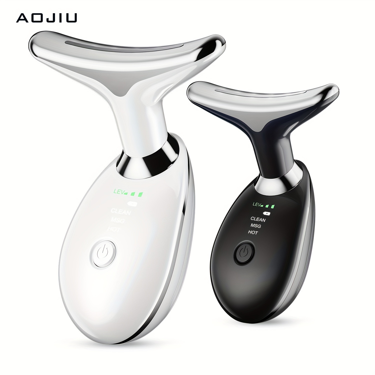 

Aojiu Portable Beauty Instrument, Neck Facial Massager, Relaxes Skin, 3-mode Home Spa Massager, Girl Gift For Skin Care, Beauty Massager