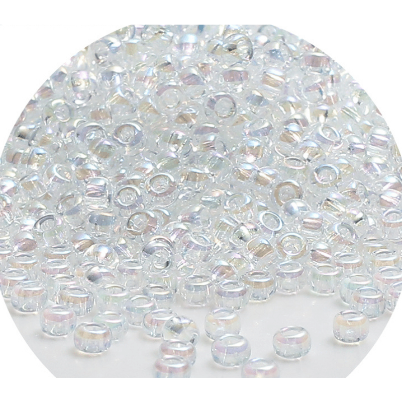 

200pcs2mm Miyuki Yuxing Beads 11/0 Transparent Fantasy Dye Core Series 3 Wedding Dress Evening Dress Accessories Glass Beads