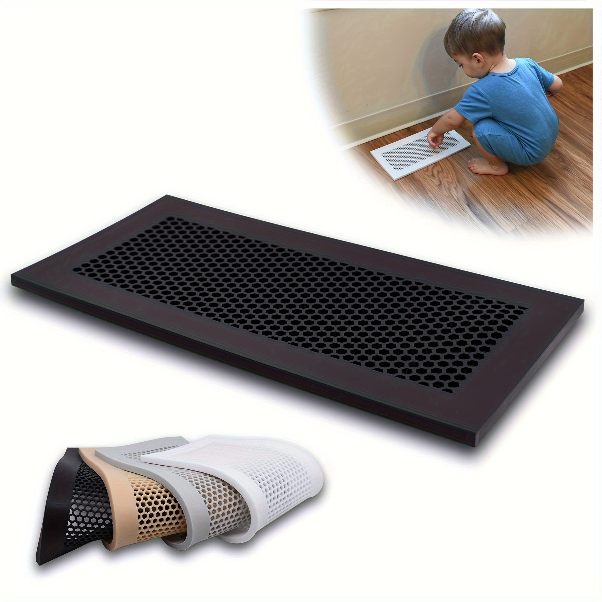 Magnetic Vent Covers Reduce Noise Keep Your Home Floor - Temu