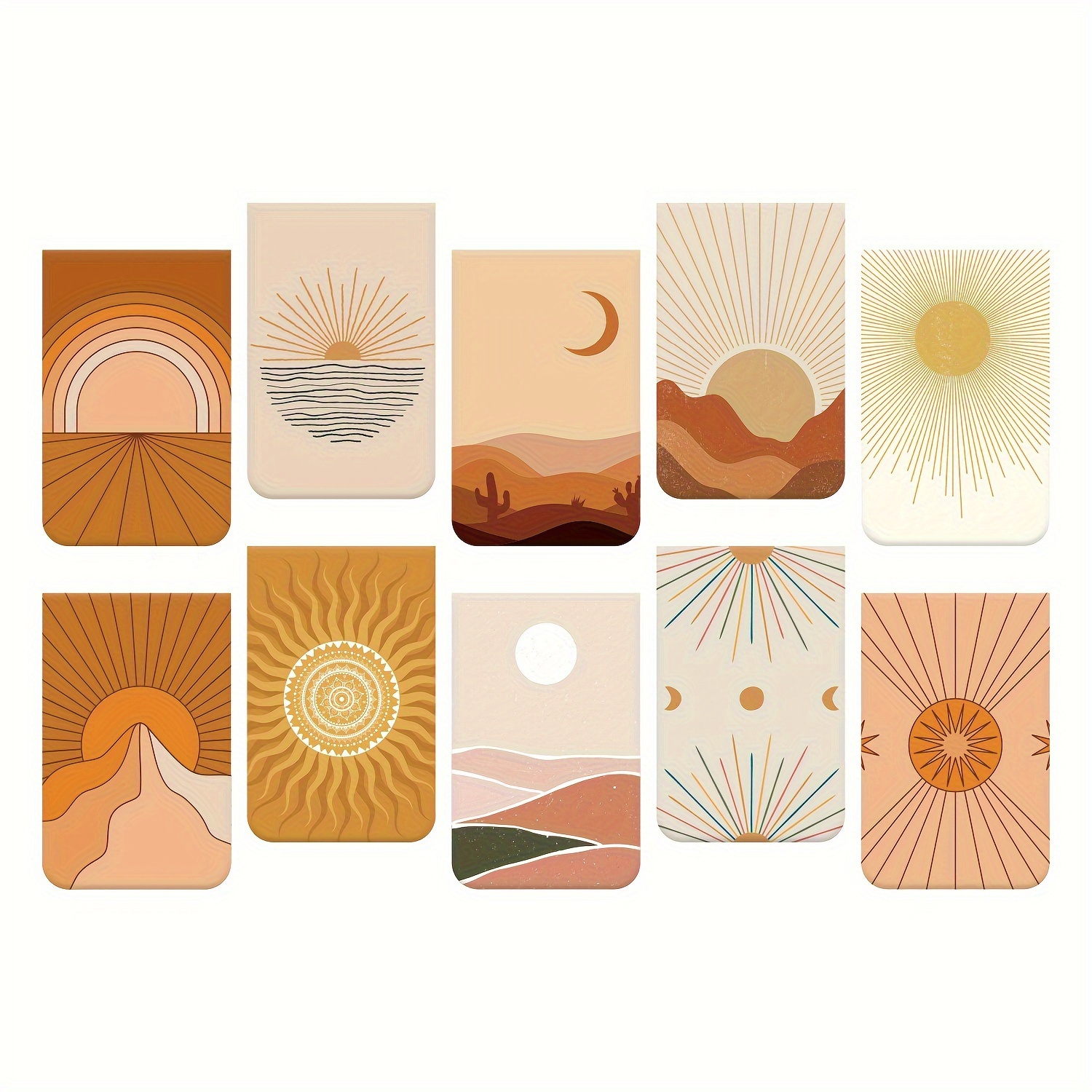 

10pcs Bookmarks For And , -, Hd , - English