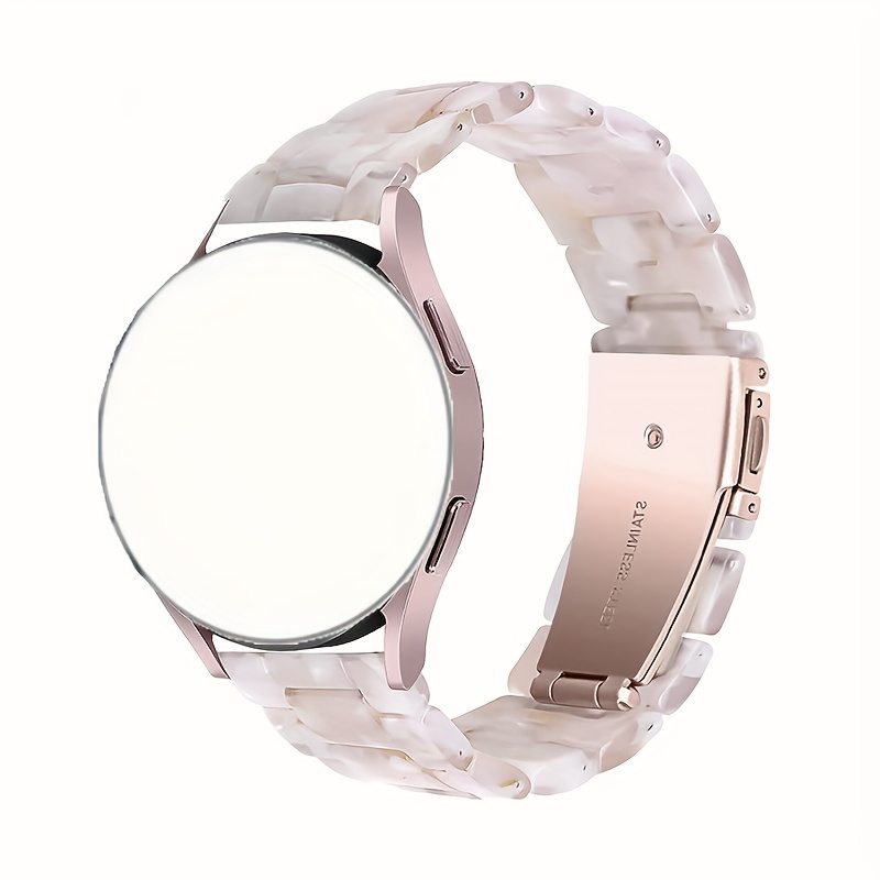 

Suitable For Huawei/samsung 20mm22mm Resin Watch Band White Ultralight Replacement Wristband (not Include Watch)