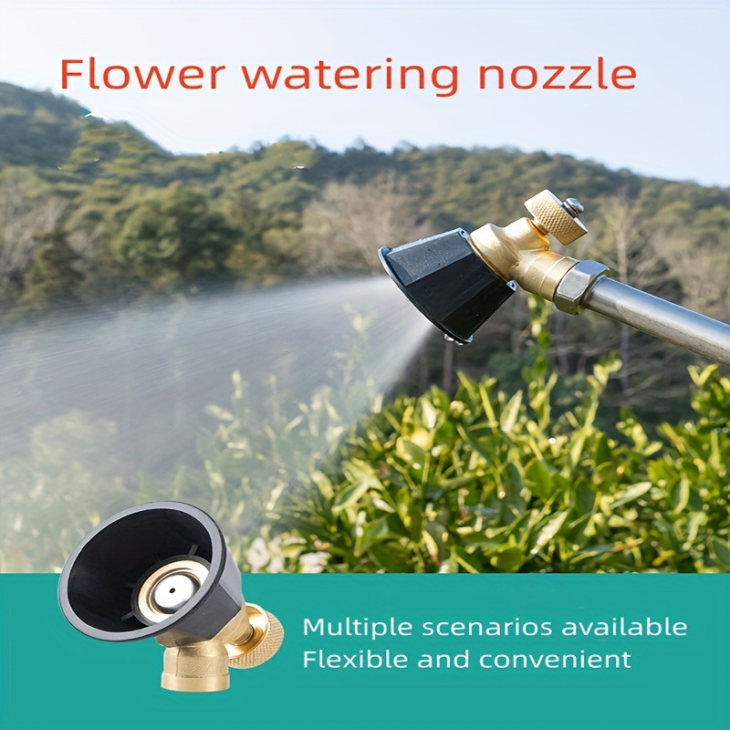 

- Air Vortex Nozzle For & - Windproof, For Pesticides And Atomizing, Fit