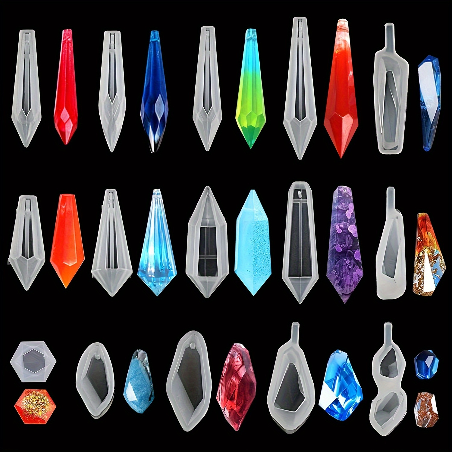 

15pcs/set , Pendant Making Kit For Necklace, Pendant, And Jewelry Crafting