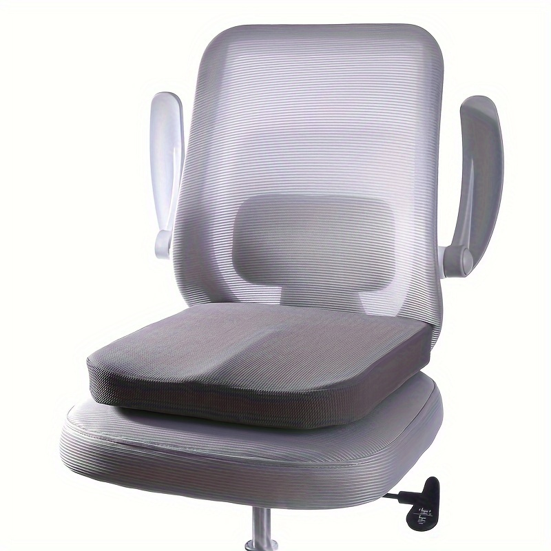 

Ergonomic Memory Foam Seat Cushion - Thick, Comfortable Support For Office Chairs, Classroom Desks & Dining Stools