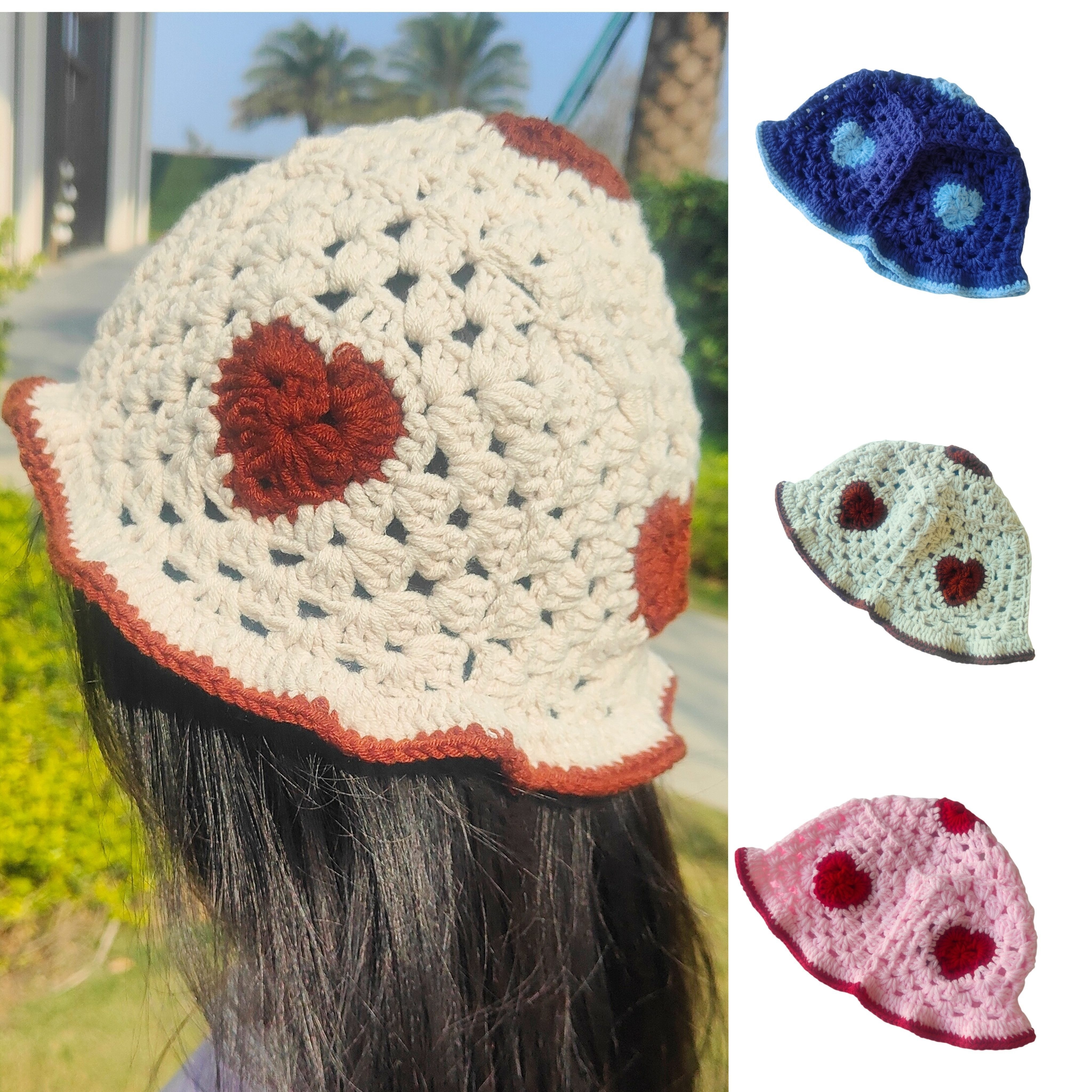 Crochet Top Hat - Temu