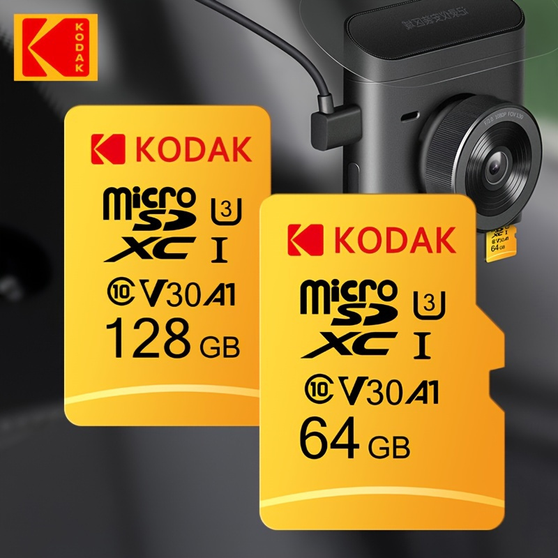 

Kodak 100% Original Tf/sd Card, Memory Card, Class 10, Capacity: 32gb/64gb