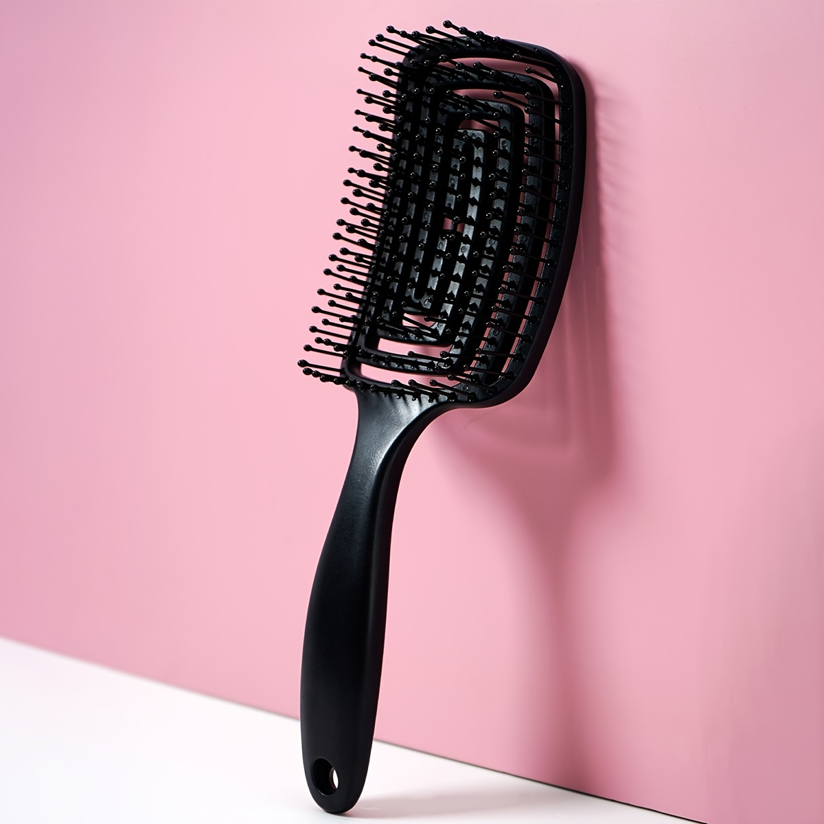 

1pc Detangling Hair Comb Hollow Out Massage Comb Anti-static Hairdressing Styling Tools