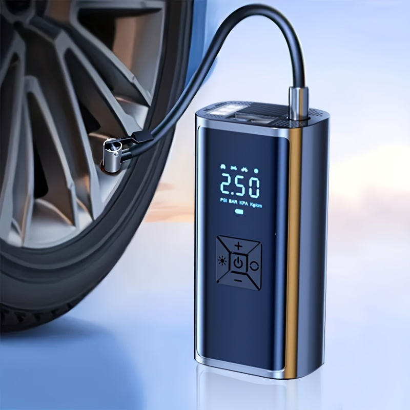 

Usb Charging Tire Led -150 Psi For Car, , , - Display, Rechargeable Battery 18650 , Usb C