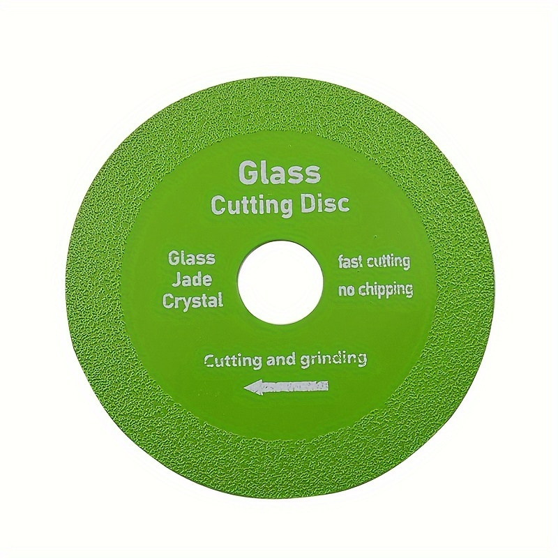 

1pc 100mm Glass Cutting Disc, Diamond Marble Saw Blade, Ceramic Tile Jade Special Polishing Cutting Blade, Sharp Brazing
