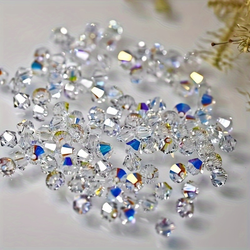 

Festive Austrian New Crystal Ab 5328 Pendant Beads, 4mm, Glass, Diy Jewelry Accessories