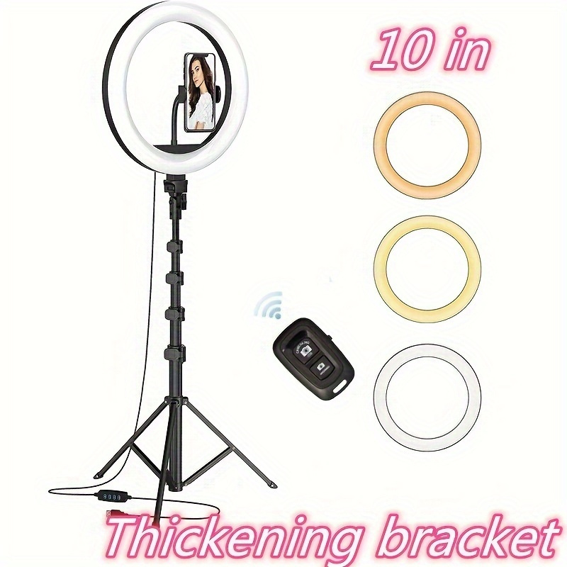 10 selfie Ring Light Treppiede 43 Altezza E Supporto - Temu Italy