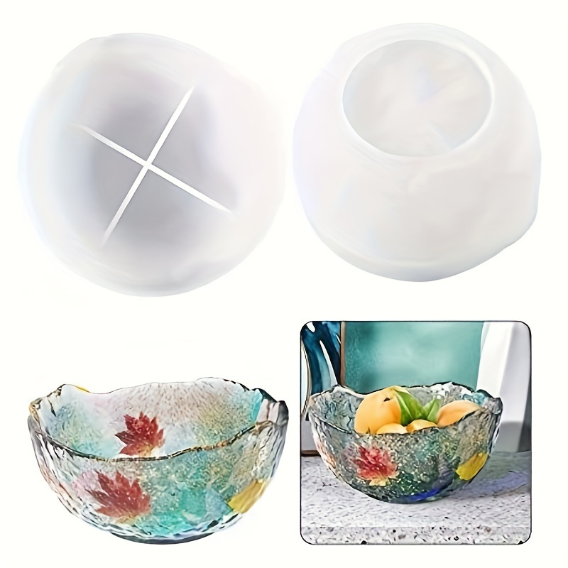 

elegant Decor" Large Silicone Fruit Bowl Resin Mold - Irregular Epoxy Casting Tray For Home Decor, Jewelry Dish & Plate