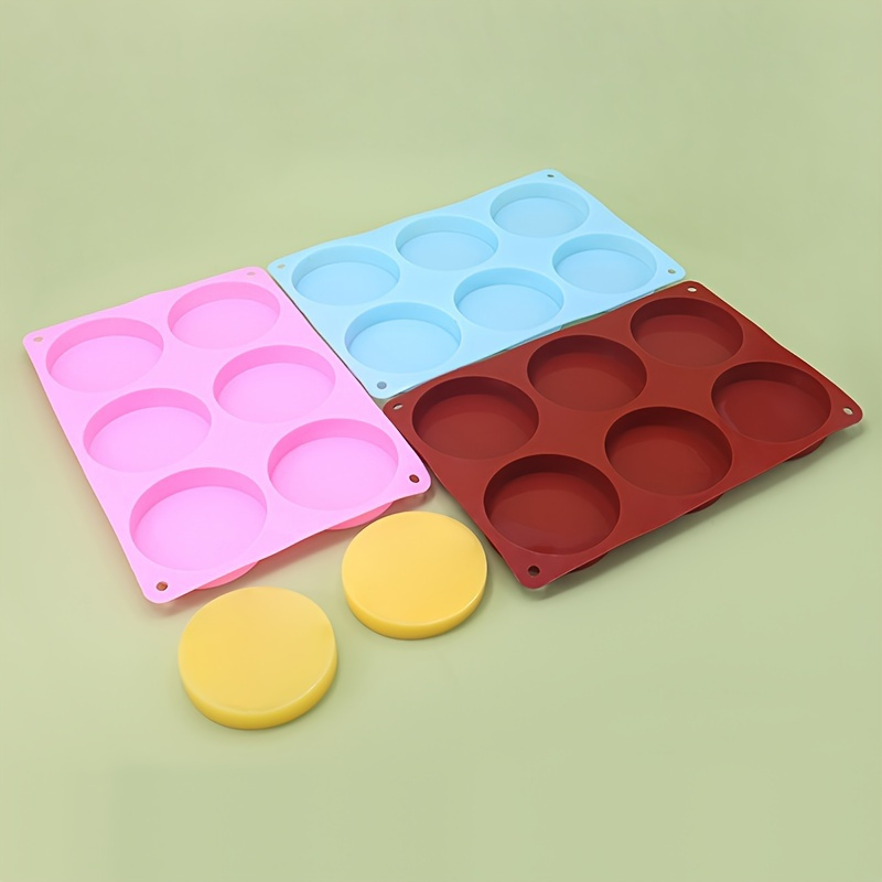 3 Packs Silicone Chocolate Molds, ANIN Heart Shape Non-Stick