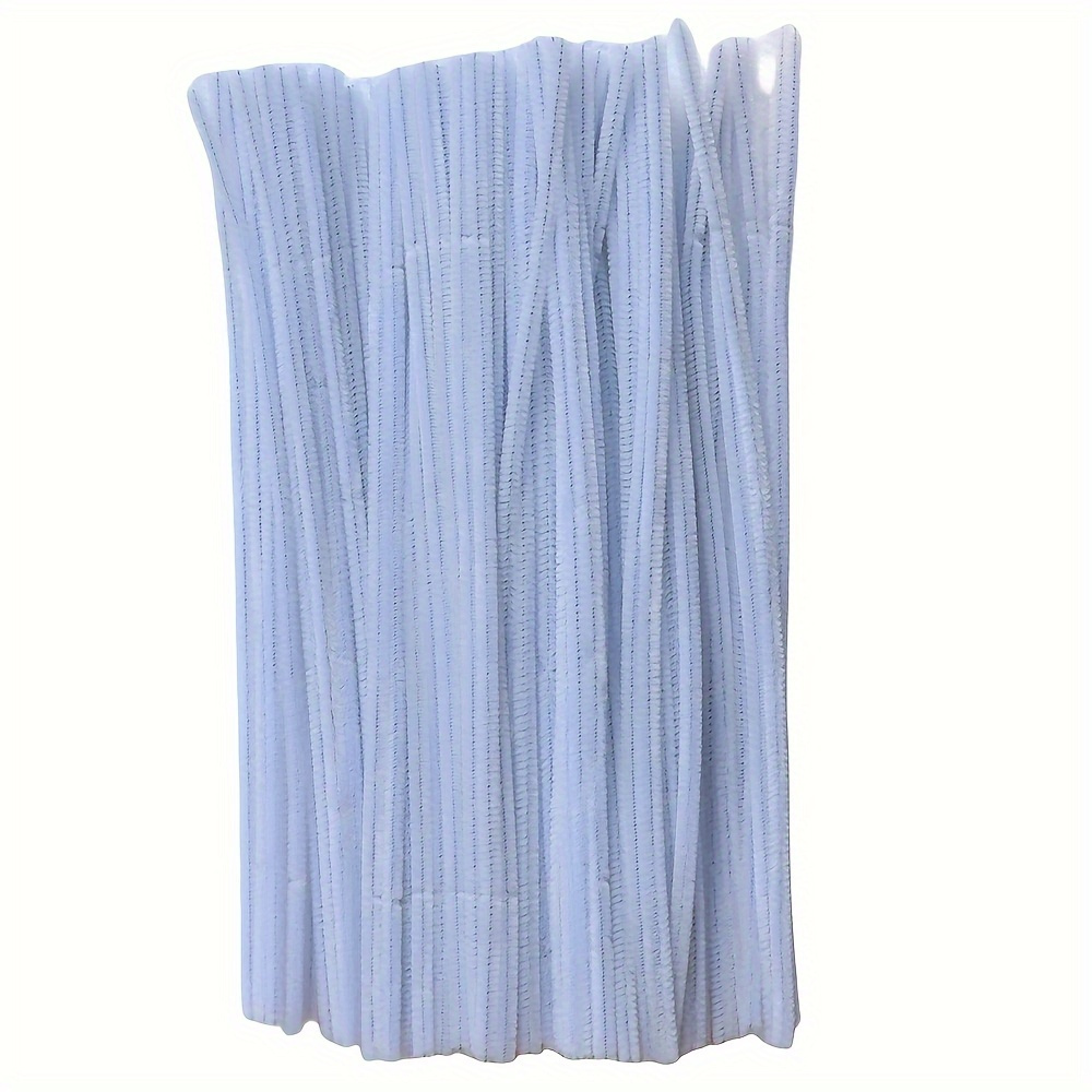 

100pcs 30cm/11.81inch Chenille Cleaners Chenille For Diy Craft Supplies