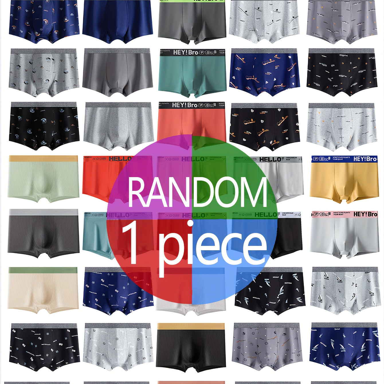 

1/3/5/10pcs Plus Size Briefs - , Comfortable & For Relaxation
