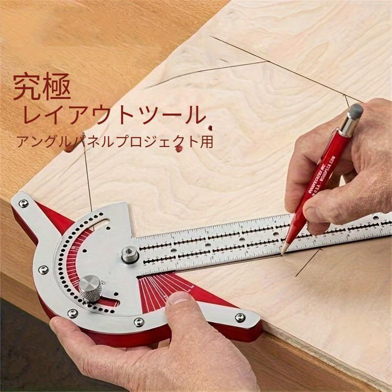 

1pc Woodworking Edge Angle Ruler, 10inch, 15inch, 20inch, Home Decoration Ruler, Woodworking Tool