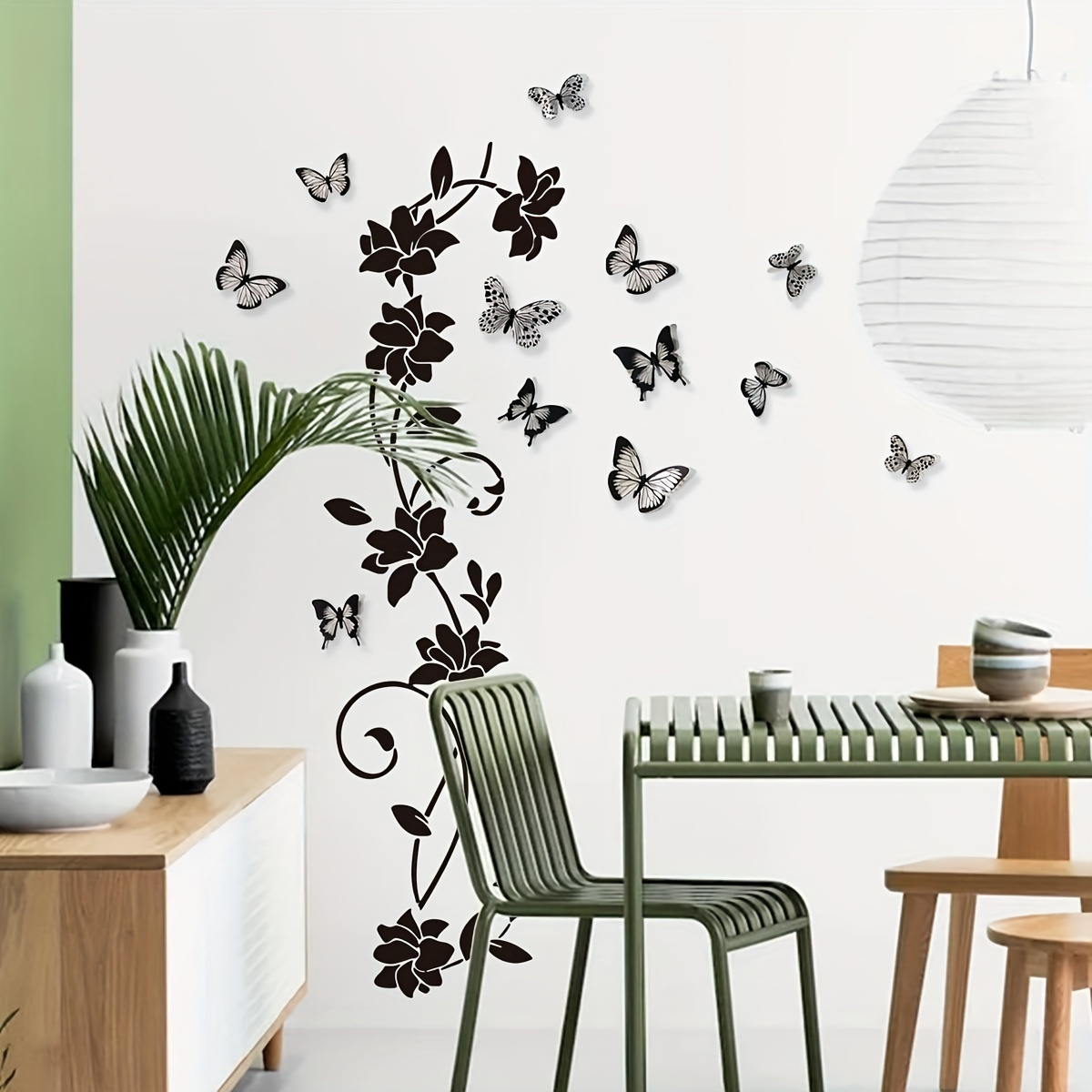 

Vine 3d - Wall Sticker Background Wall Bedroom Room Decoration Removable Wall Sticker