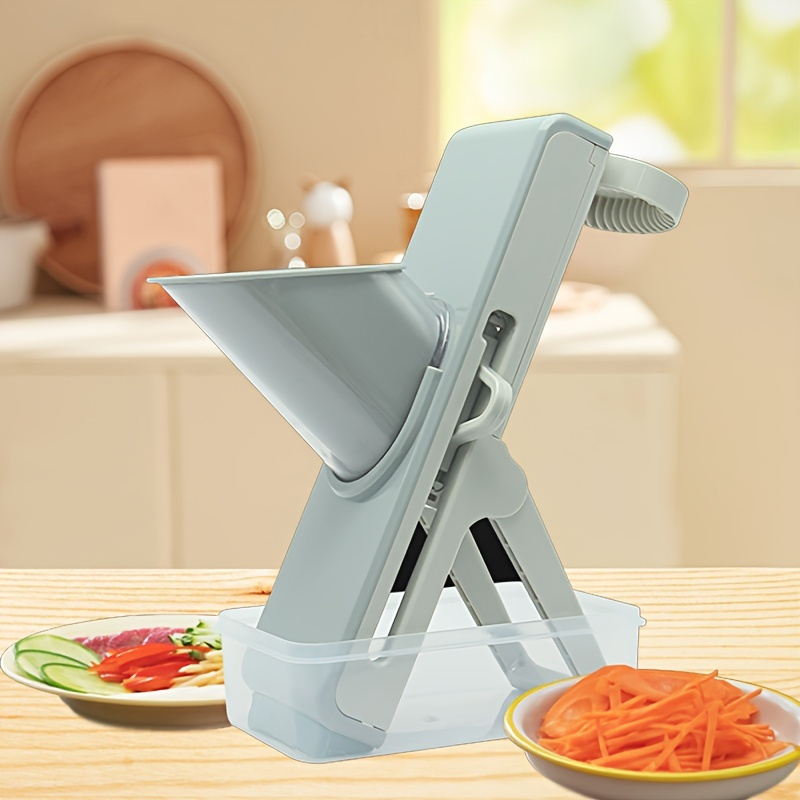 Manual Vegetable Chopper Multifunctional Vegetable Food Slicer Chopper  Kitchen Cutter Tool Cookware Vegetable Cutter Safety Mandolin Slicer  Adjustable Vegetable Chopper Kitchen Cutting Tool - Temu Germany