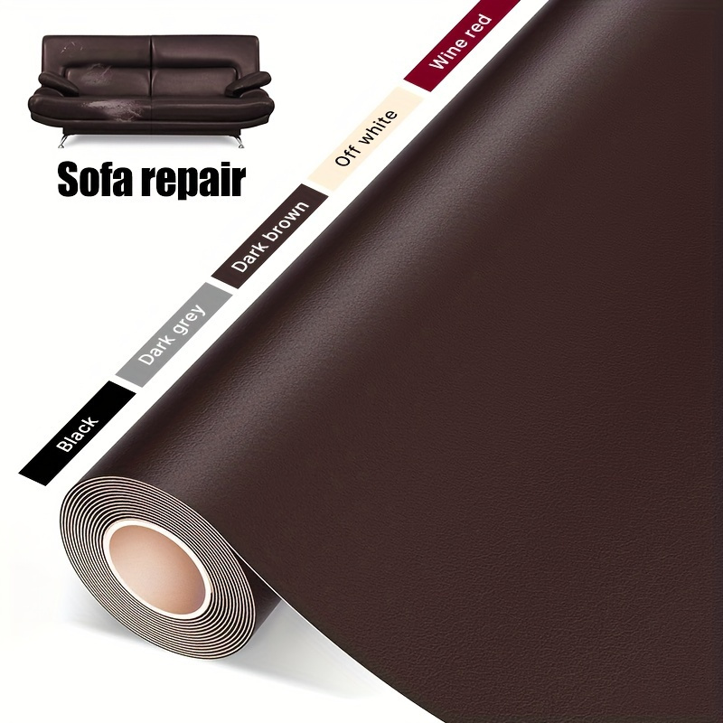 

Large Size Self-adhesive Faux Leather Repair Patch 19.69x53.94 Inches For Sofa, Car Seats, Motorcycle Seats, Headboard Restoration