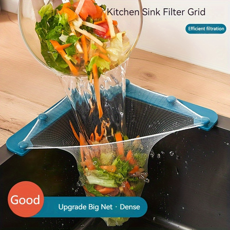 Kitchen Sink Filter Net Disposable Drain Strainer Food - Temu