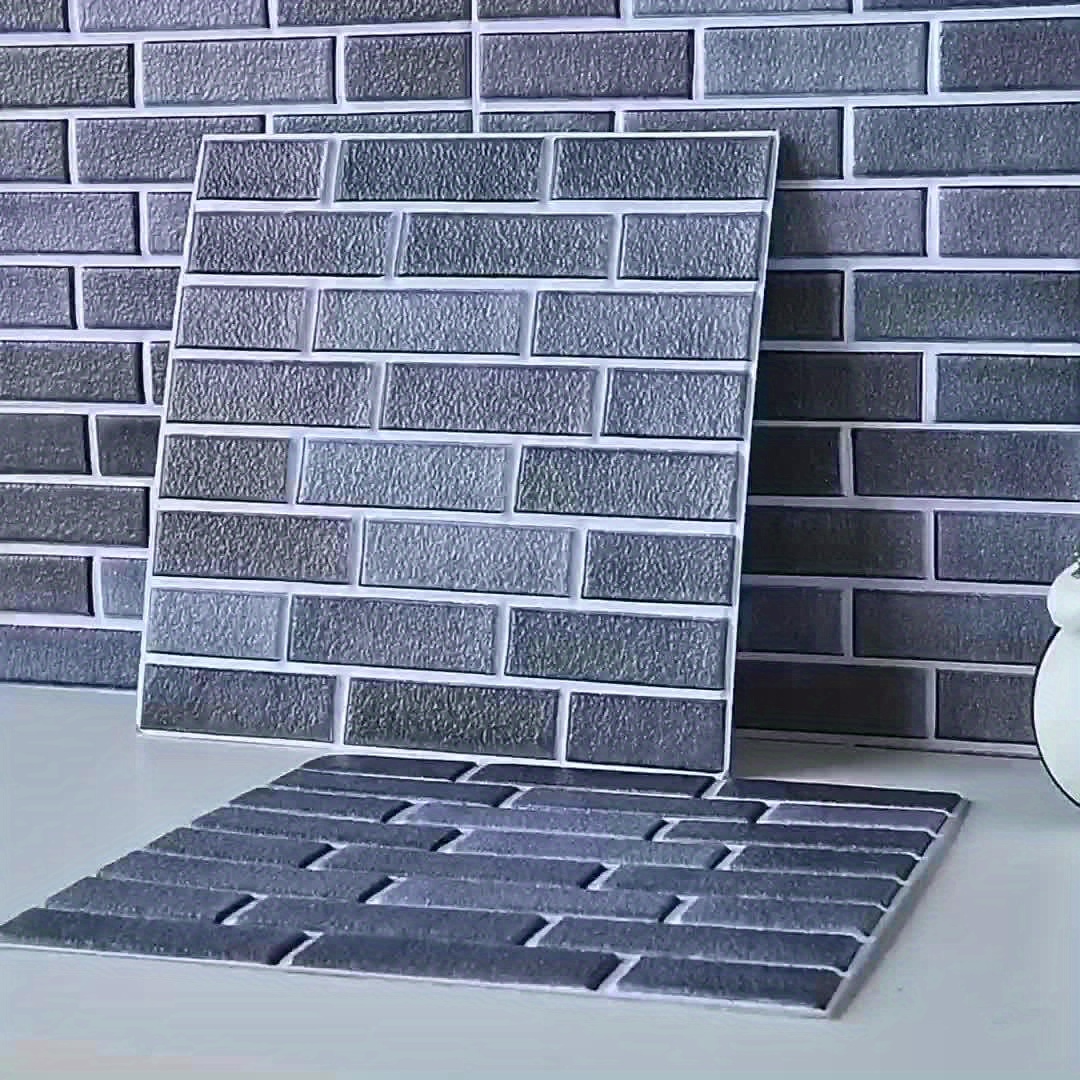 12pz Piastrelle Adesive 3d Parete Decorazione Parete Sfondo - Temu Italy