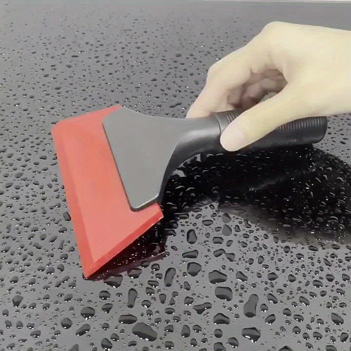 Silicone Scraper for Car Glass Rubber Squeegee Window Tint Tool