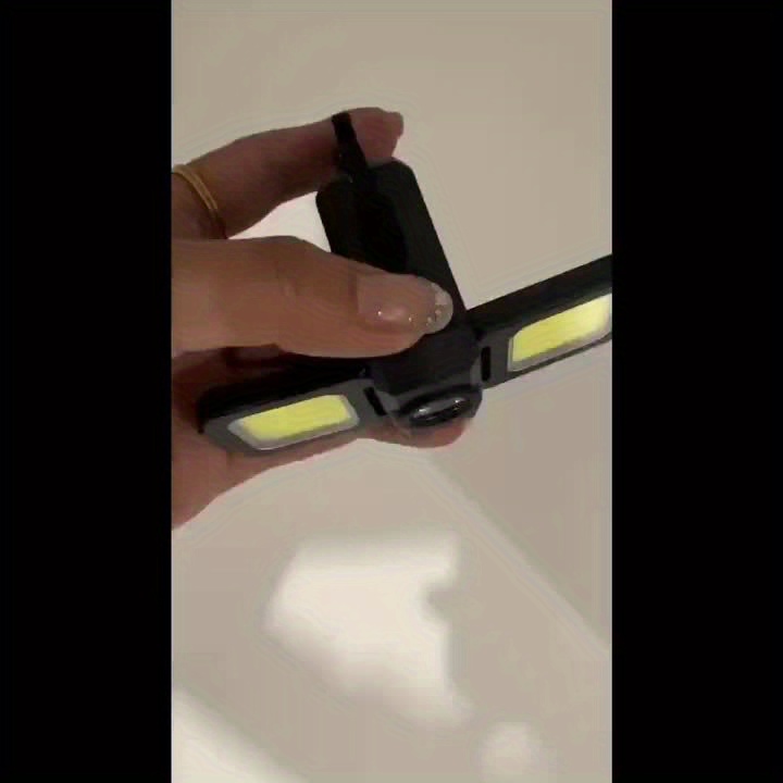VASTFIRE Mini COB LED Flashlight 4-Pack – USB Rechargeable – 500 Lumens With Bottle Opener