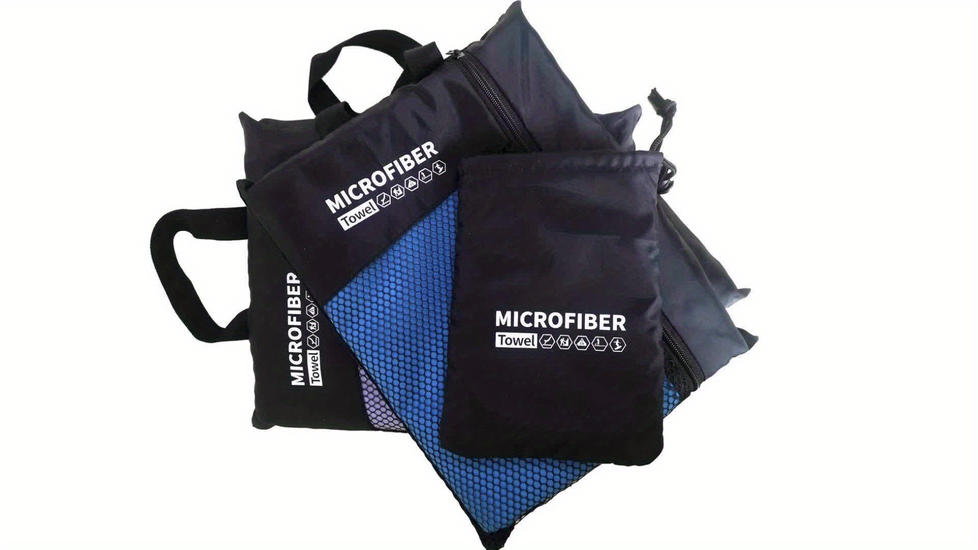 Quick Dry Microfiber Towel for Beach and Swim, Lightweight